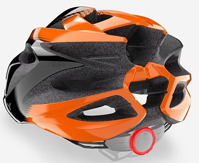 Превью  Шлем велосипедный RUDY PROJECT Rush Black/Orange Shiny